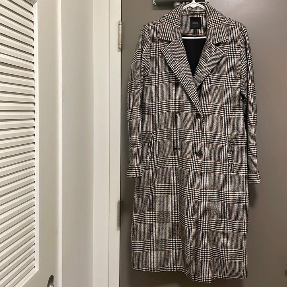 Brown Stripe/Houndstooth Formal Coat